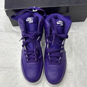 Nike Air Force 1 High Retro QS - Purple and Black